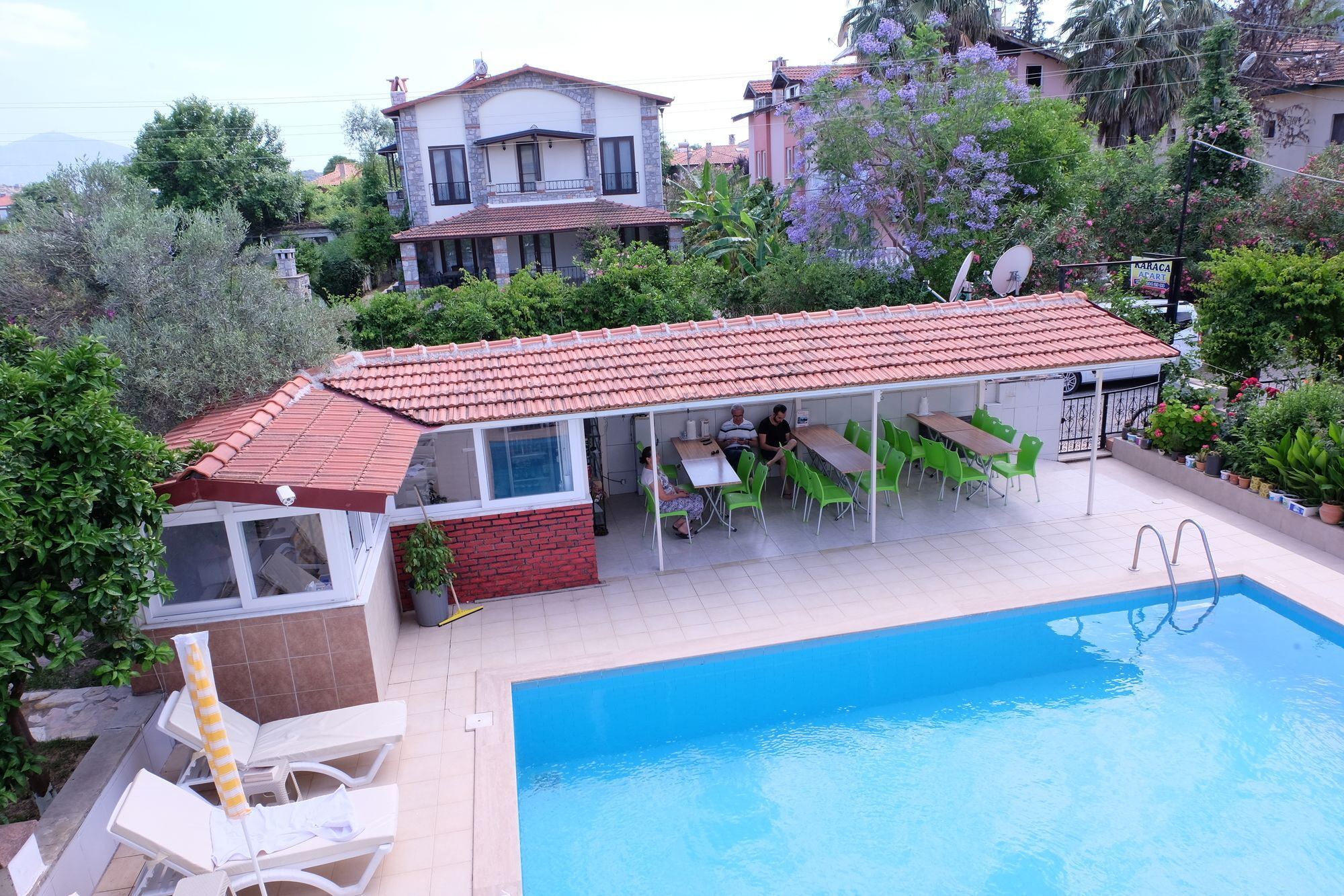 Karaca Apart Hotel داليان المظهر الخارجي الصورة